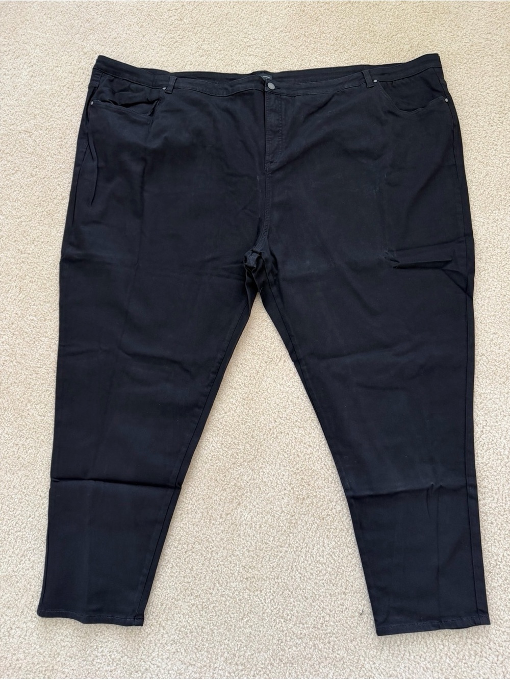 Universal Standard Seine High Rise Skinny Jeans Black Size 38 NWT